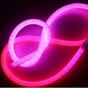 360 degree pixel rgb led neon flex strips dmx color changing neonflex