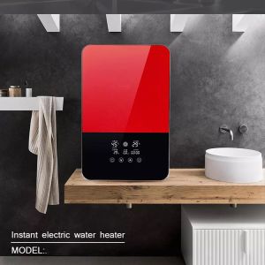 Bathroom 8KW Instant Hot Water Heater Manufacturers With Touch Control