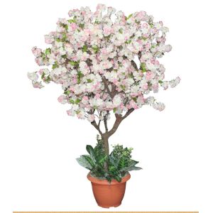 Quality 1.5M White Artificial Cherry Blossom Tree for sale