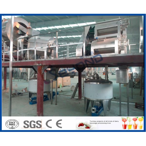 Orange Juice Production Fruit Juice Processing Equipment For Fruit Juice