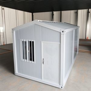 Customized Mini Warehouse Flat Pack Container House Prefab Windproof Structure