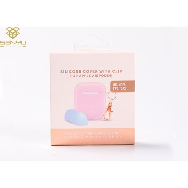 Mini Color Paper Box Mobile Accessories Packaging For Apple Airpods Protective Case
