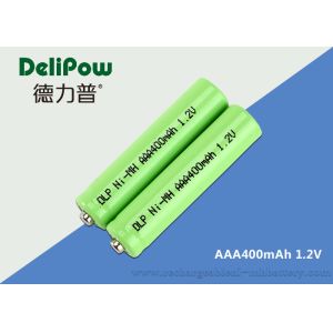High Efficiency Nimh Rechargeable Batteries Aaa , 400mAh Rechargeable Batteries