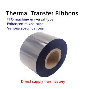 High Precision Thermal Transfer Resin Ribbon Long Lasting Smooth Operation