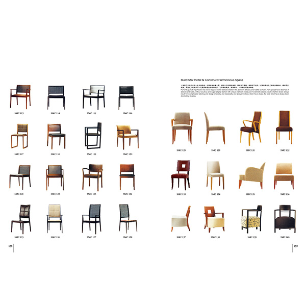 Antique Wooden Upholstery Fabric Hotel Dining Chairs With Arm For Restaurant