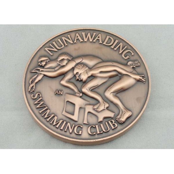 Buy Both Sides 3D Personalized Coins Copper Plated For Collection at wholesale prices