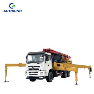 18000kg Concrete Truck And Pump 400l Large Diesel Pump Truck