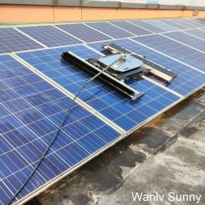 500*600mm Photovoltaic Power System Maintenance Robot with Remote Controlled