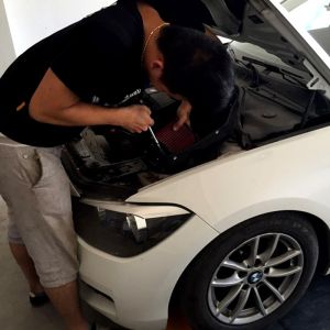 Vortex-generating EDDYSTAR Carbon Fiber Air Intake with High-flow Design for BMW