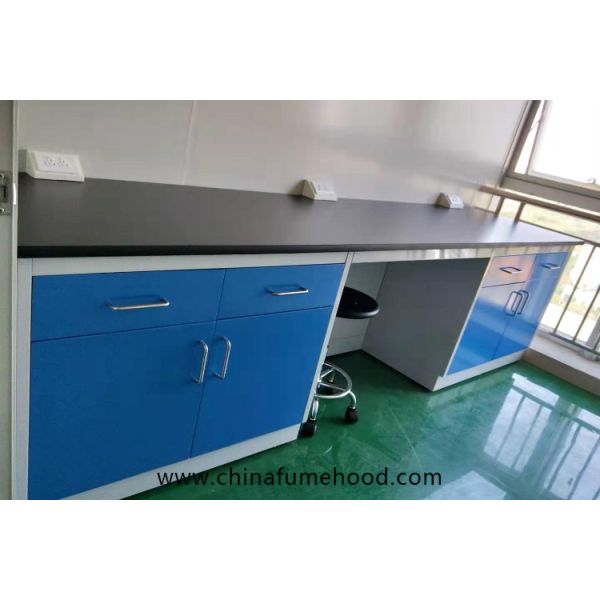 H Frame Chemistry Lab Bench Furniture Anti Corrosion Practical