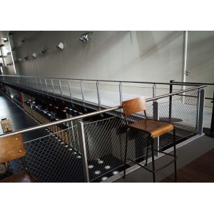 Flexible stainless steel cable mesh