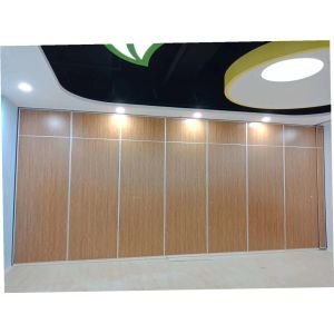 Classroom Acoustic Sliding Operable Partition Wall Panel Width 500 - 1200 mm
