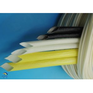 Multi Color Customized Acrylic Resin Coated Fiberglass Insulation Sleeving 1.5KV