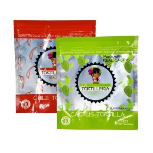 Customizable Recyclable Plastic Zip Lock Bags with Window for Food and Candy Up