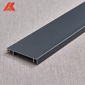 Anodized Flooring Aluminum Baseboard Trim 6063 T5 Extruding