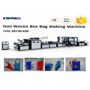 Quality 700 Nodel 5-In-1 Non Woven Bag Making Machine , Non Woven Bag Manufacturing Machine for sale
