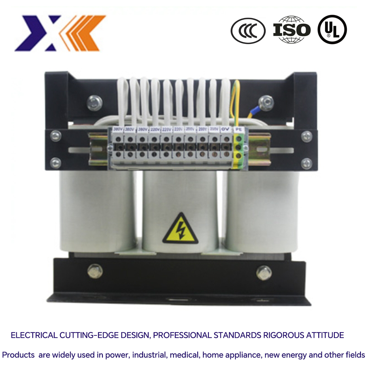 Three Phase Isolation Step Up and Down Transformer for Electric Control Equipment Made