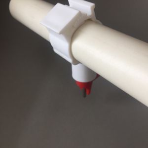 15birds Poultry Drinking System Chicken Water Pipe With Lubing