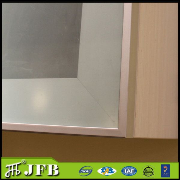 commercial anodized construction material glass insert aluminum profile cabinet