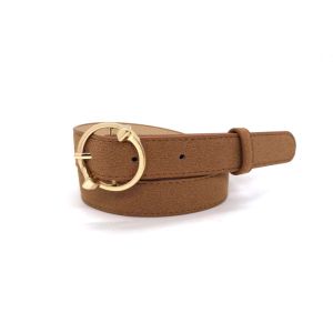 China BRACHI Women's Fashion Leather Belts For Jeans Or Dress / Tan Suede Leather Belt on sale