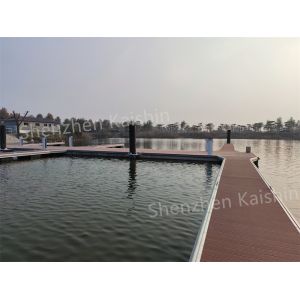 Rubber Fender Marine Aluminum Gangways Floating Dock Pontoon WPC Decking