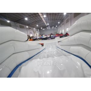Needle Sewing Floating EN71 Inflatable Yacht Slide For Adult