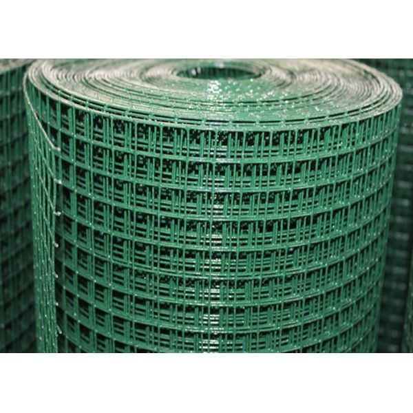 Pvc Galvanized Welded Wire Mesh 3/4'*3/4" *1.2M*20M*17Kg For Building Material
