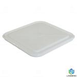 23L Square Plastic Buckets Stackable Nestable With Lid