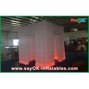 Inflatable Photo Booth Enclosure Orange Attractive Inflatable Photo Booth