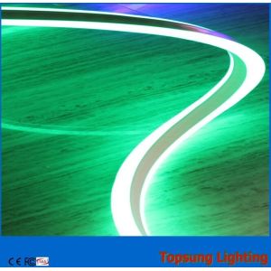 popular 220v ip67 waterproof for outdoor green bi-side led neon lights
