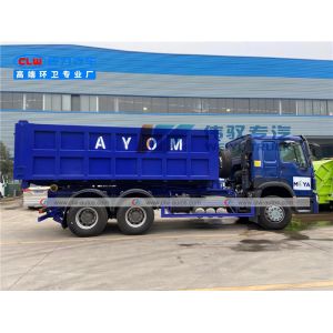 SINOTRUK HOWO 6x4 20cbm Hook Lift Garbage Truck