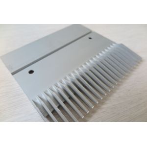 6063 High Power Silver Aluminum Extruded Heat Sink , Large Aluminum Heat Sink