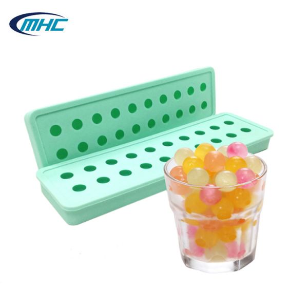 Handmade Silicone Ice Ball Mold Cube Tray Mini Ball Shape Food Grade Sustainable