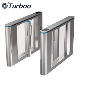 Automatic Swing Barrier Turnstile Pedestrian Barrier Gate for Hotels Gym Office