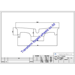 TC200011 20 inch forged center disk blanks