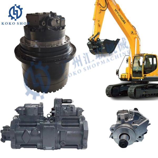 Hyundai Excavator Parts Travel Drive Motor 31N6-40050 31N6-40051 Suit For