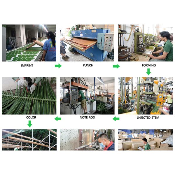 Customized Simulation 140cm Artificial Bamboo Areca Palm For Decoration