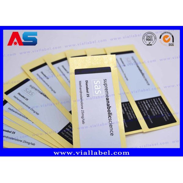 Buy Anti Counterfeit 10ml Peptide Dropper Bottle Labels adhesive sticker labels at wholesale prices