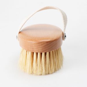 Abeis Long Sisal Dry Brushing Hand Massage Brush For Exfoliation