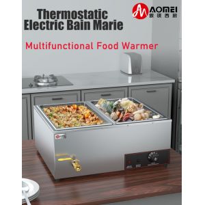 Restaurant Equipment Kitchen Soup Warmer with Stainless Steel Material 68