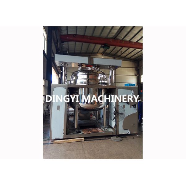 Buy Ointment Vacuum Emulsifying Machine , Shower Gel Vacuum Homogenizer PLC Control at wholesale prices