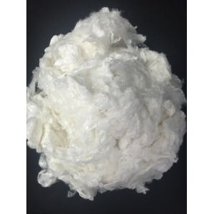 Raw White Rayon Viscose Fiber 1.5D X 38mm 2D X 51mm Good Resilience Properties