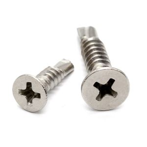 High Quality Stainless Steel Flat Phillips Head Self Drilling Screw