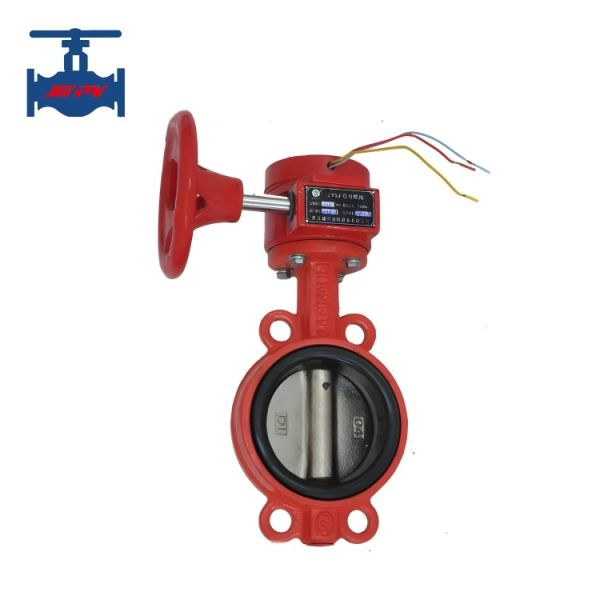 Buy Fire Control Signal Butterfly Valve Easy Disassemble / Maintenance at wholesale prices