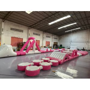 Maximize Fun and Profit Obstacle Course with Customizable Inflatable Water Park