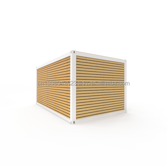 Hotel Accommodation Aluminum Alloy Windows Modern Modular Steel Structure Imitation Wooden Luxury Single Person Apartment