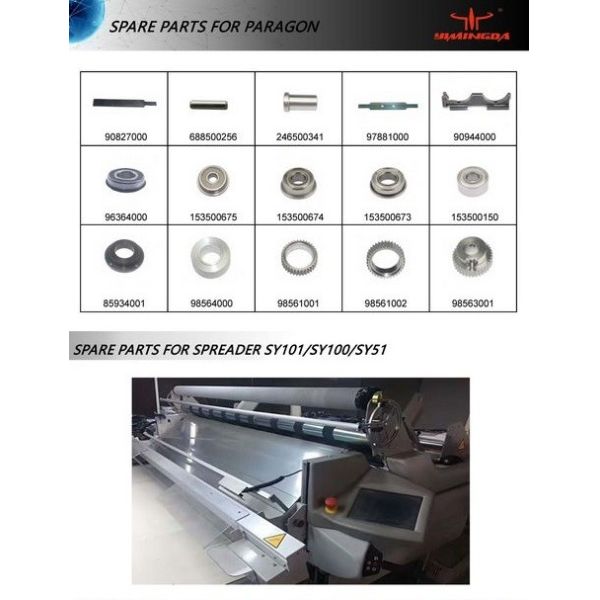 PN 99395005 99395004 Auto Cutter Parts Carriage Elevator Dual Rail Machining HX