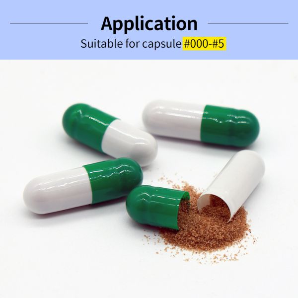 Application Suitable for capsule #000-#5