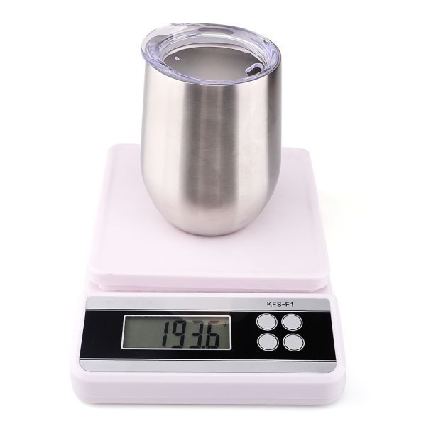 Promotion Cheap Price Dishwasher safety Double Walled Stainless Steel Cup Vacuum Insulated Wine Glasses Mug with Lid