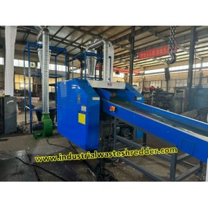 Industrial waste Sheep Wool shredder, Goat Sheepskin & wool Shredder Customized Capacity And Discharge Size Low Power Consumption